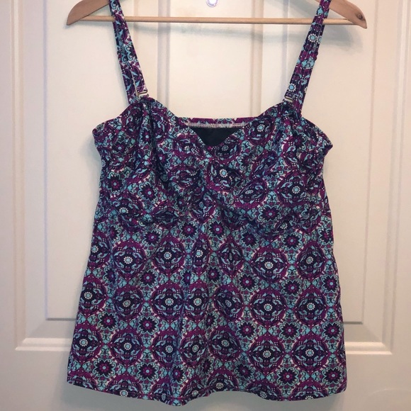 Always For Me Other - Always For Me, Plum Purple Tankini, Size 16W